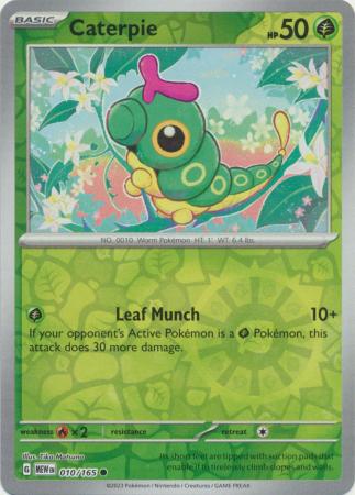 010/165 Caterpie (Reverse Holo) - 151
