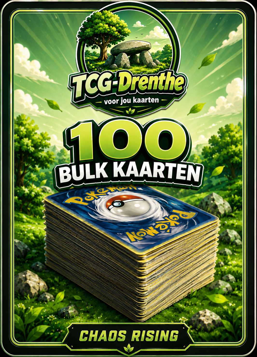 100 Bulk Kaarten (Chaos Rising)