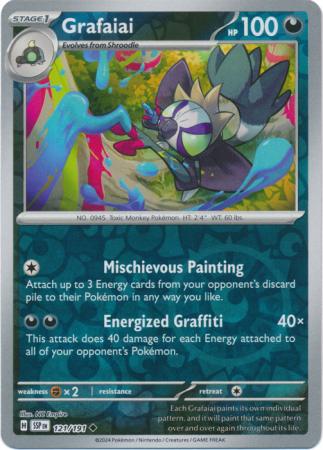 121/191 Grafaiai (Reverse Holo) - Surging Sparks