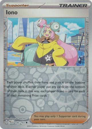 185/193 Iono (Reverse Holo) - Paldea Evolved