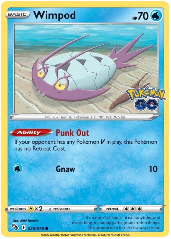 025/078 Wimpod - Pokemon GO