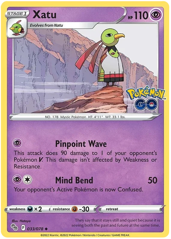 033/078 Xatu - Pokemon GO