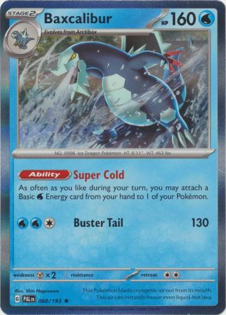 060/193 Baxcalibur (Holo) - Paldea Evolved