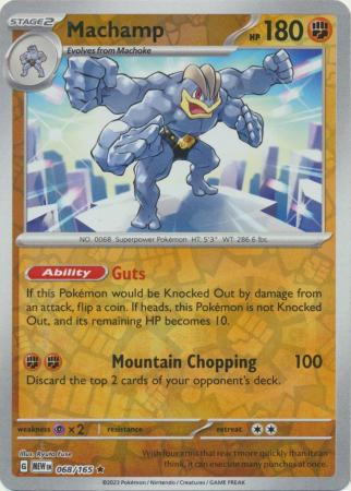 068/165 Machamp (Reverse Holo) - 151