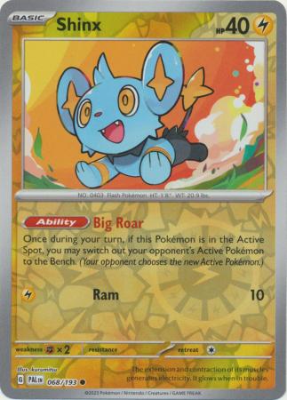 068/193 Shinx (Reverse Holo) - Paldea Evolved