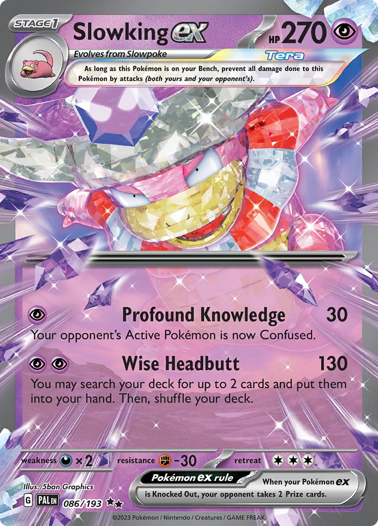 086/193 Slowking EX - Paldea Evolved