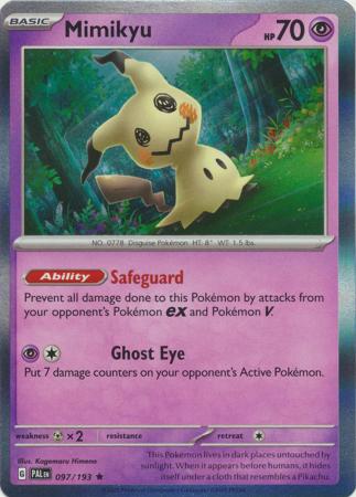 097/193 Mimikyu (Holo) - Paldea Evolved