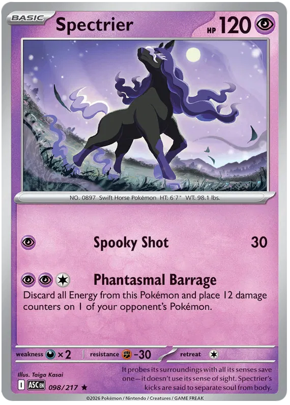 098/217 Spectrier (Holo) - Ascended Heroes