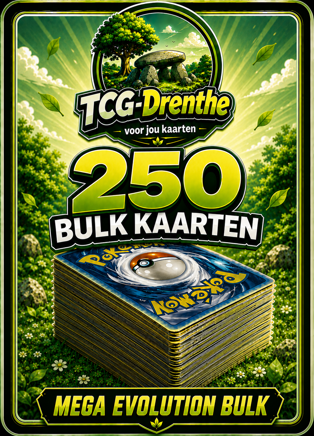 250 Bulk Kaarten (Mega Evolution)