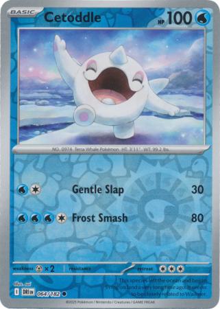 064/182 Cetoddle (Reverse Holo) - Destined Rivals