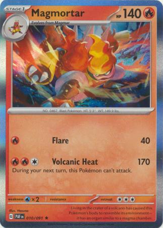 010/091 Magmortar (Holo) - Paldean Fates