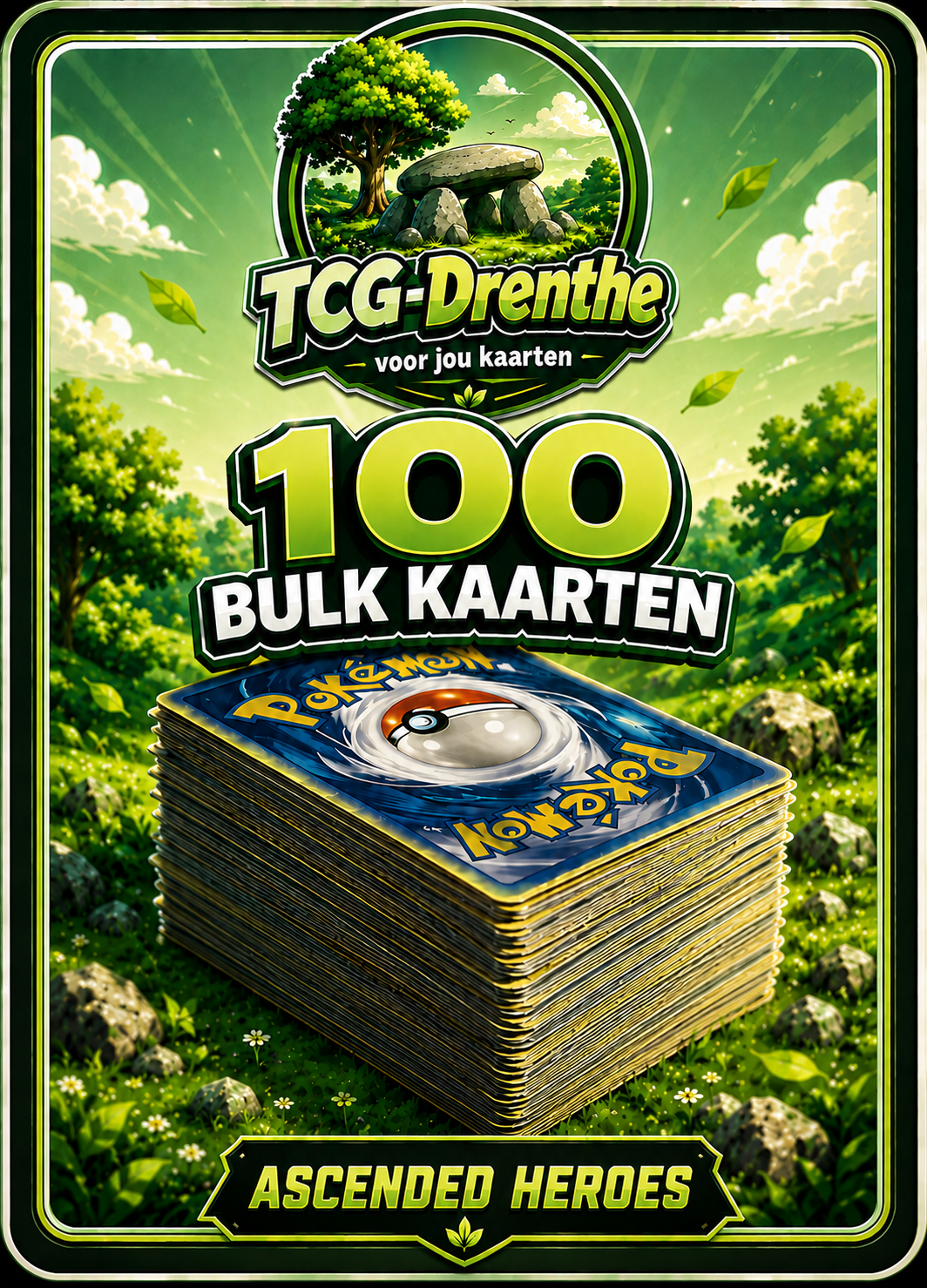 100 Bulk Kaarten (Ascended Heroes)