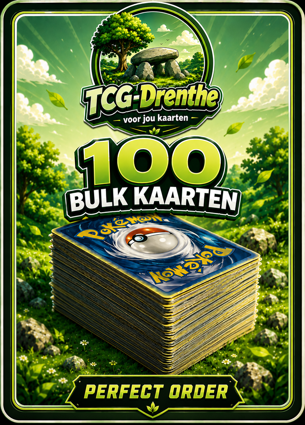 100 Bulk Kaarten (Perfect Order)