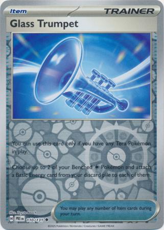 110/131 Glass Trumpet (Reverse Holo) - Prismatic Evolutions