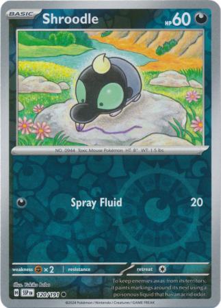 120/191 Shroodle (Reverse Holo) - Surging Sparks