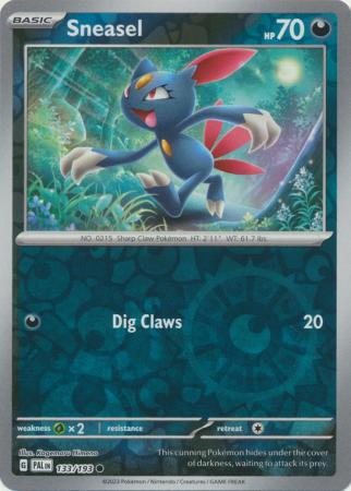 133/193 Sneasel (Reverse Holo) - Paldea Evolved