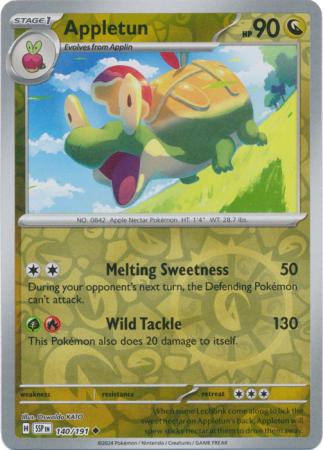140/191 Appletun (Reverse Holo) - Surging Sparks