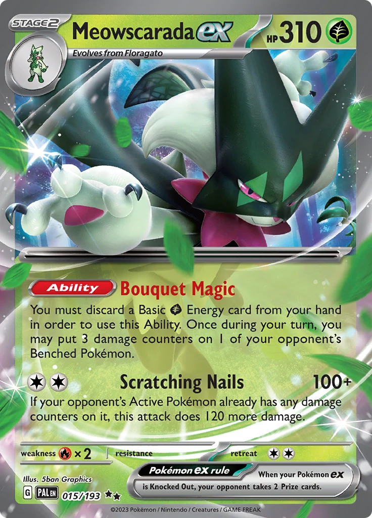 015/193 Meowscarada EX - Paldea Evolved