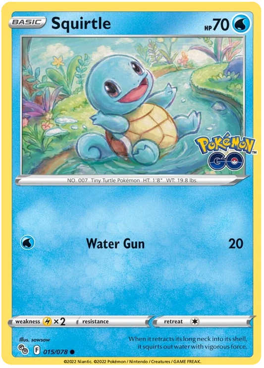 015/078 Squirtle - Pokemon GO
