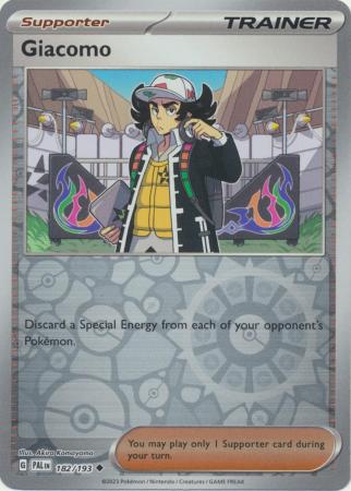 182/193 Giacomo (Reverse Holo) - Paldea Evolved