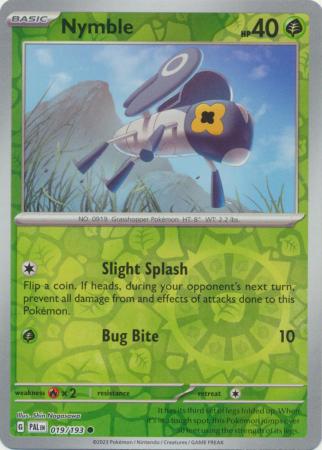 019/193 Nymble (Reverse Holo) - Paldea Evolved