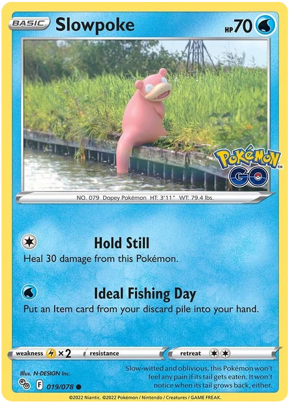 019/078 Slowpoke - Pokemon GO