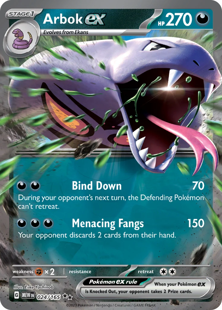 024/165 Arbok EX - 151