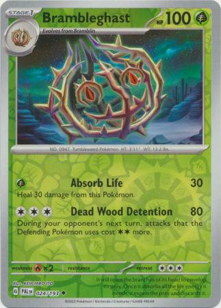 024/193 Brambleghast (Reverse Holo) - Paldea Evolved