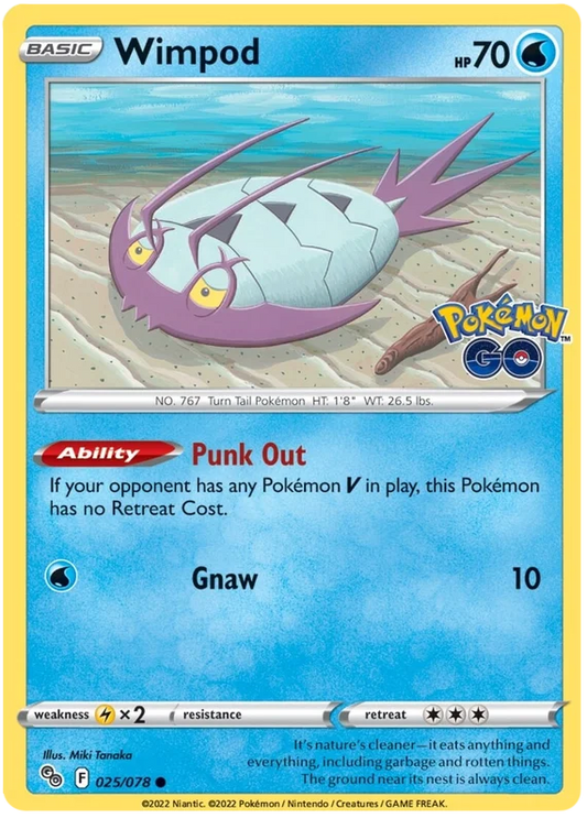 025/078 Wimpod - Pokemon GO