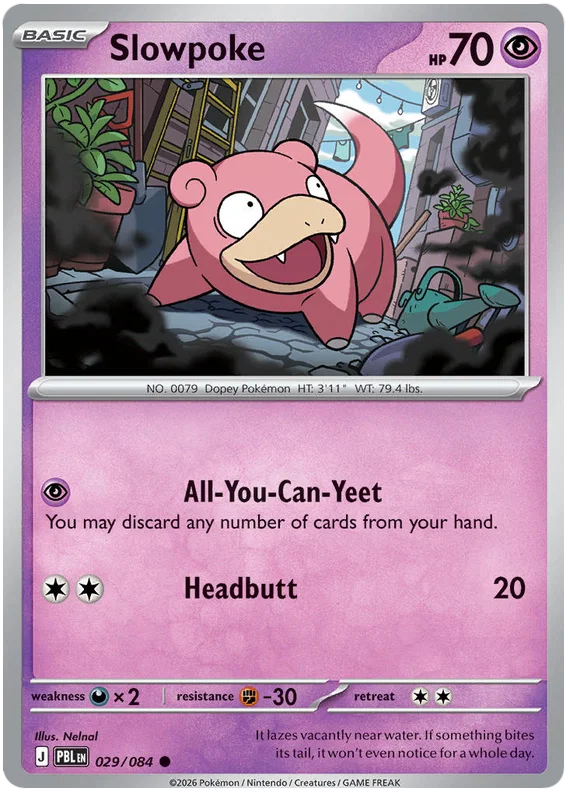 029/084 Slowpoke - Pitch Black