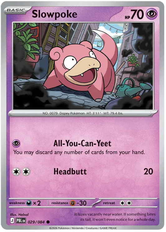 029/084 Slowpoke - Pitch Black