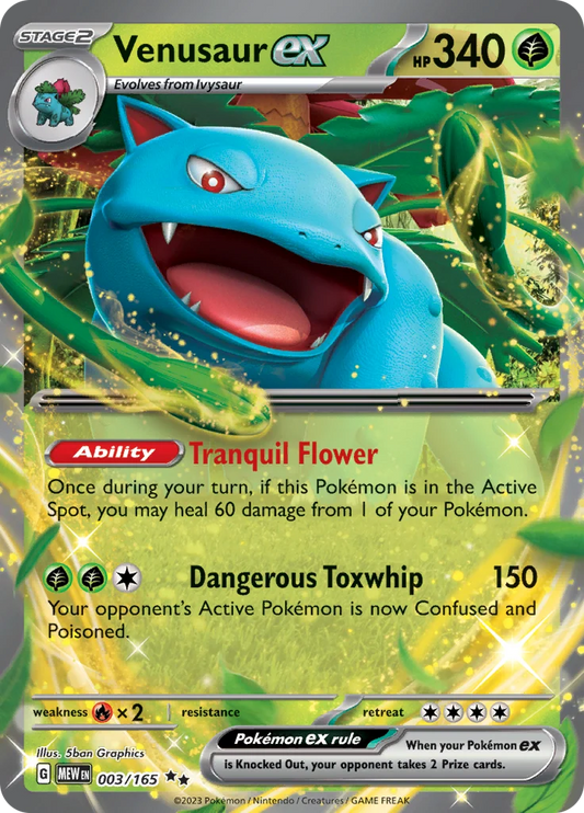 003/165 Venusaur EX - 151
