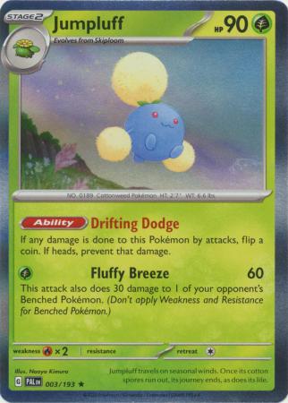 003/193 Jumpluff (Holo) - Paldea Evolved