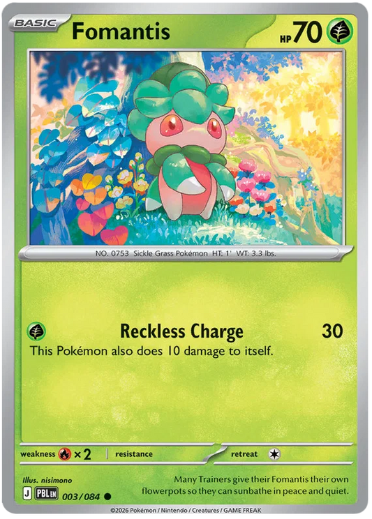 003/084 Fomantis - Pitch Black