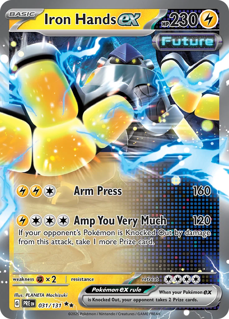 031/131 Iron Hands EX - Prismatic Evolutions