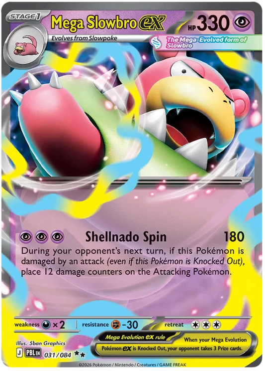 031/084 Mega Slowbro EX - Pitch Black