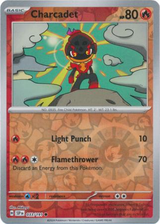 033/191 Charcadet (Reverse Holo) - Surging Sparks