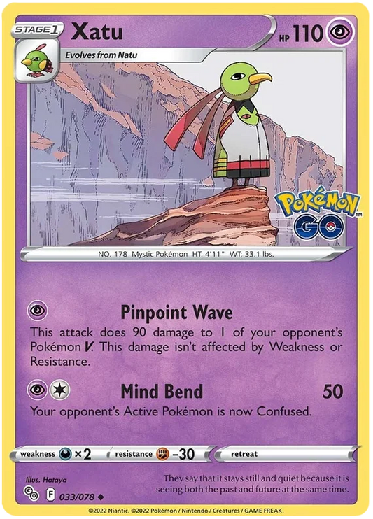 033/078 Xatu - Pokemon GO