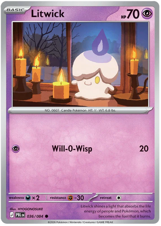 036/084 Litwick - Pitch Black