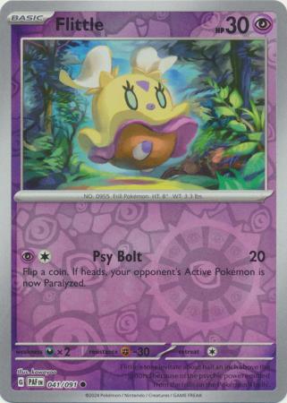 041/091 Flittle (Reverse Holo) - Paldean Fates