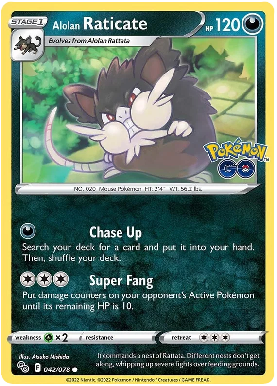 042/078 Alolan Raticate - Pokemon GO