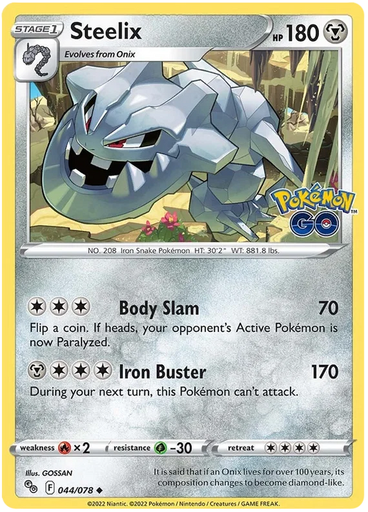 044/078 Steelix - Pokemon GO