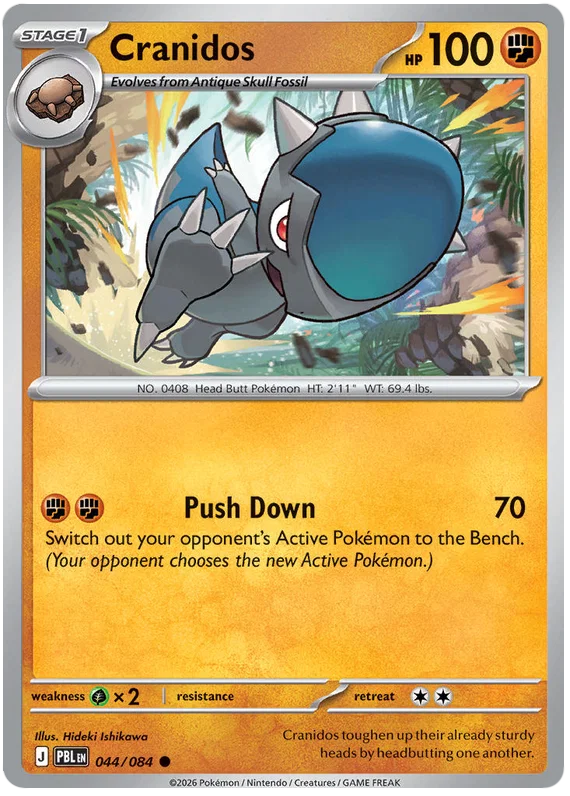 044/084 Cranidos - Pitch Black