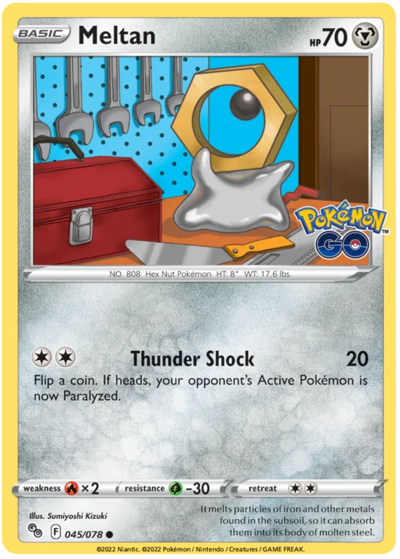 045/078 Meltan - Pokemon GO