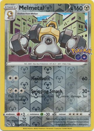 046/078 Melmetal (Reverse Holo) - Pokemon GO