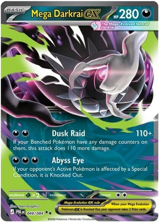 048/084 Mega Darkrai EX - Pitch Black