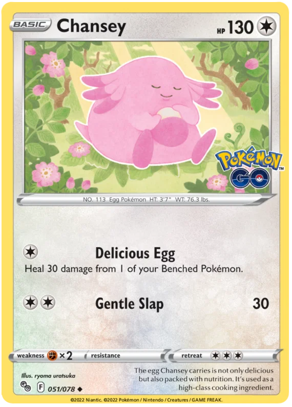 051/078 Chansey - Pokemon GO