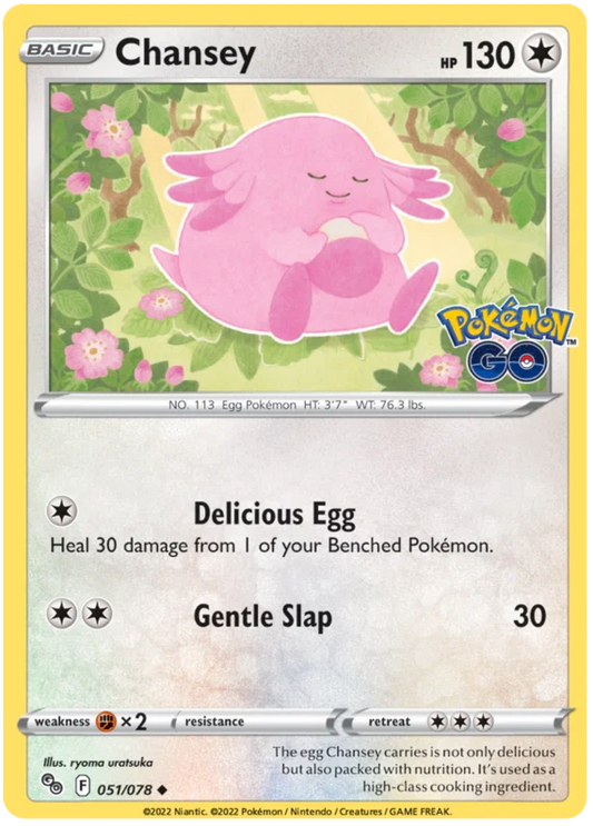 051/078 Chansey - Pokemon GO