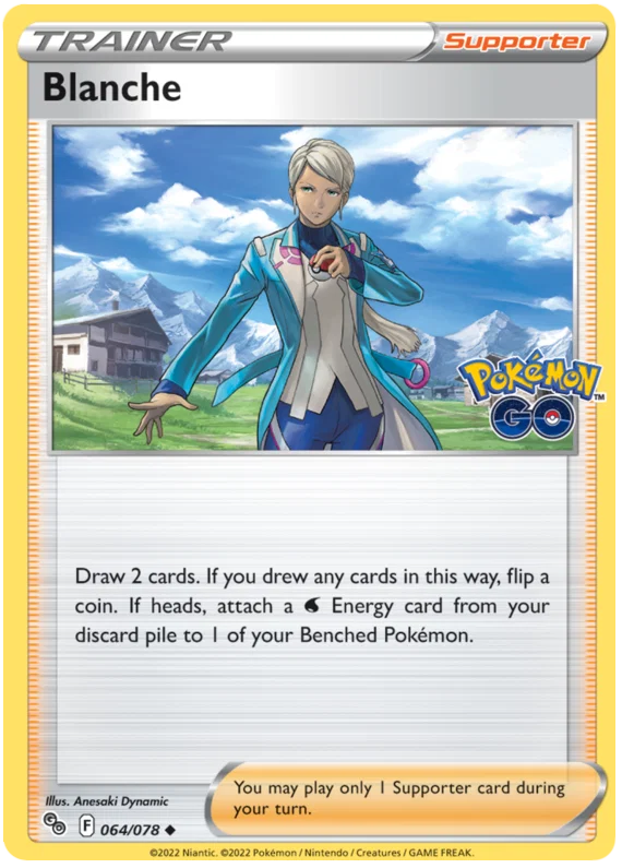 064/078 Blanche - Pokemon GO