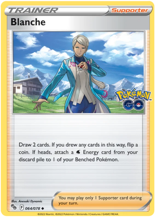 064/078 Blanche - Pokemon GO